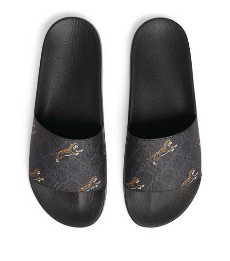 gucci slides men with tiger|gucci slides men price.